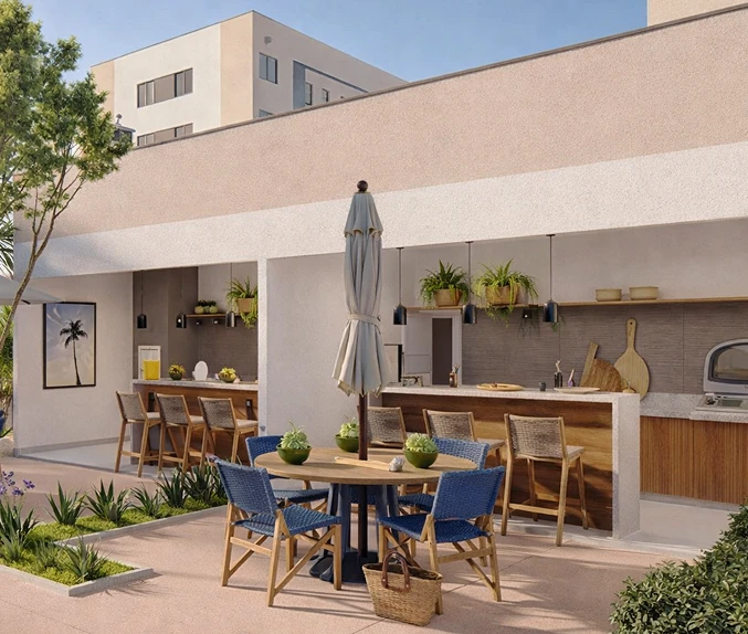 Modern house exterior